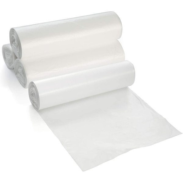 Proheal 40-45 Gallon Clear Trash Bags, 75 Count - Large - High Density, 19 Microns 3 Coreless Rolls, 75PK 016-LN160-75PK